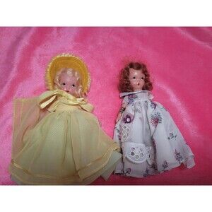 2 nancy ann storybook dolls